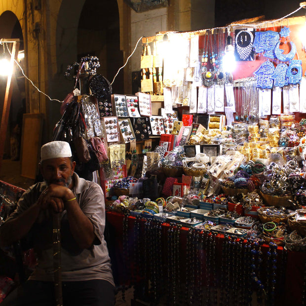 A Vendor in Al-Hussein