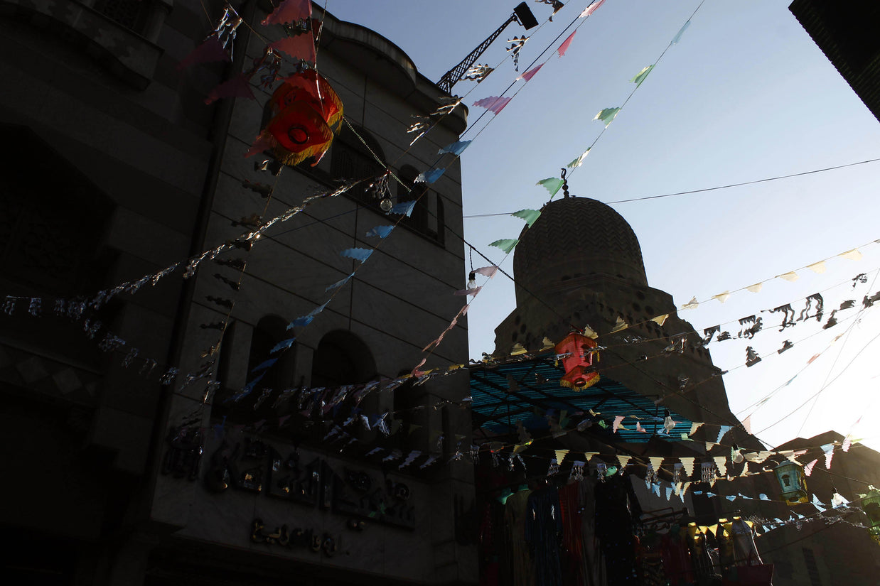 Al-Muizz Street Decorated for Ramadan