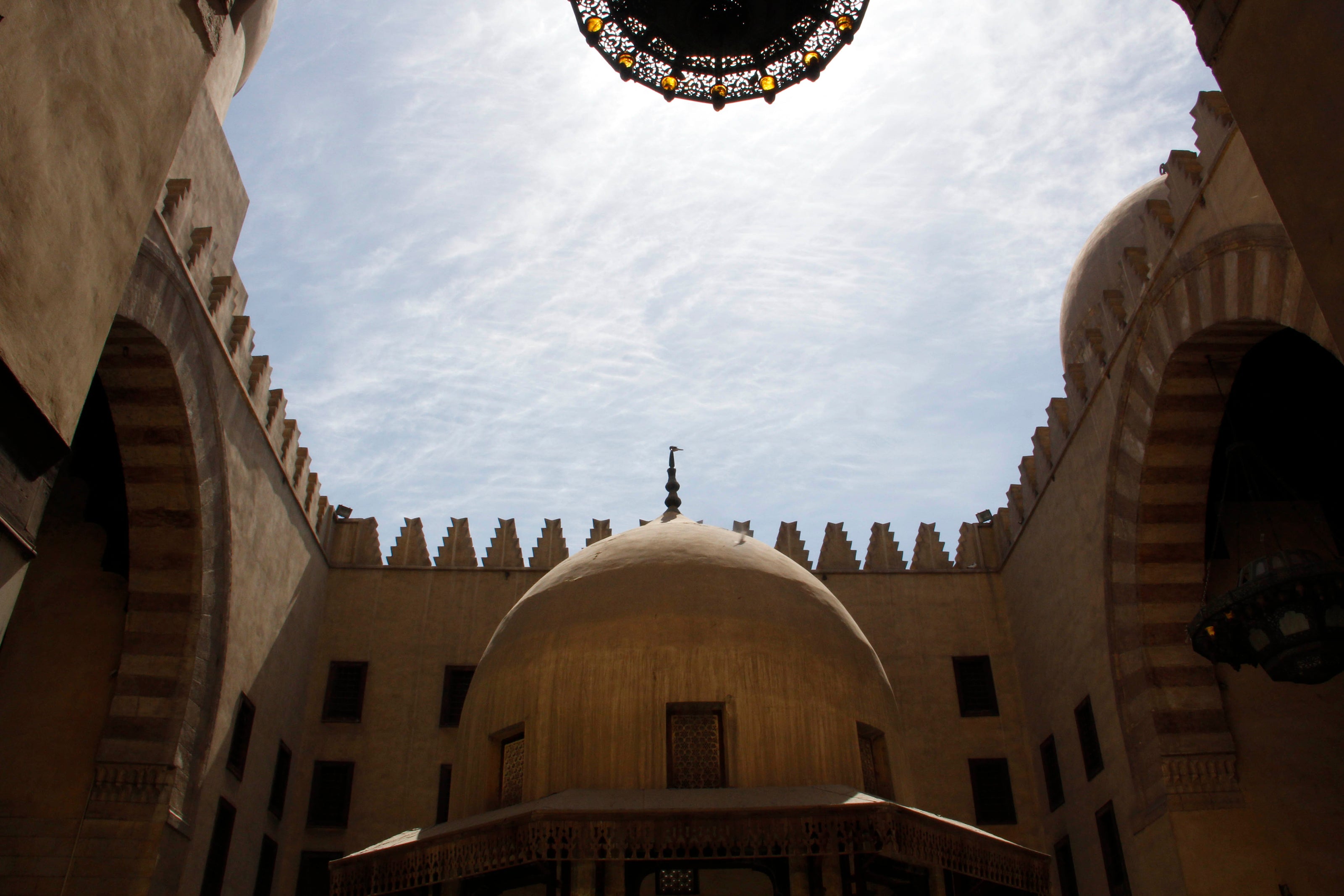 The Sky from the Courtyard of Sergutmish Mosque (Canvas)