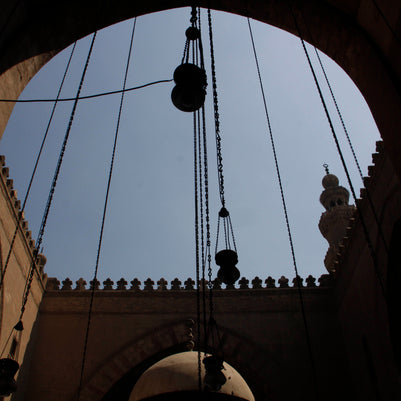 The Sky from the Courtyard of Sultan Hassan Mosque (Canvas)