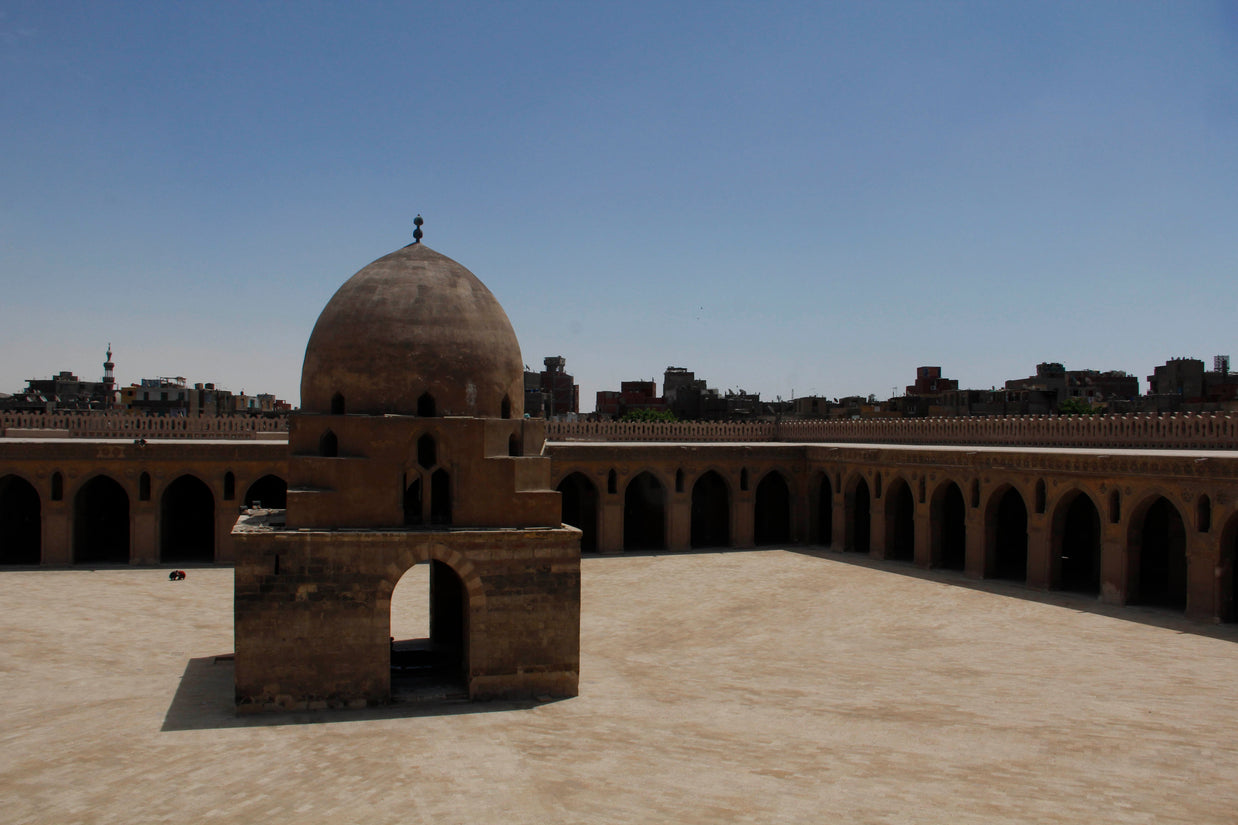 The Courtyard of Ibn Tulun Mosque (canvas)