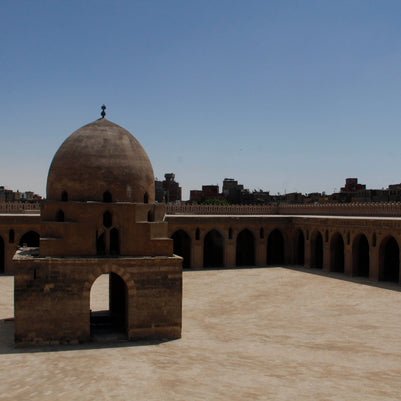 The Courtyard of Ibn Tulun Mosque (canvas)
