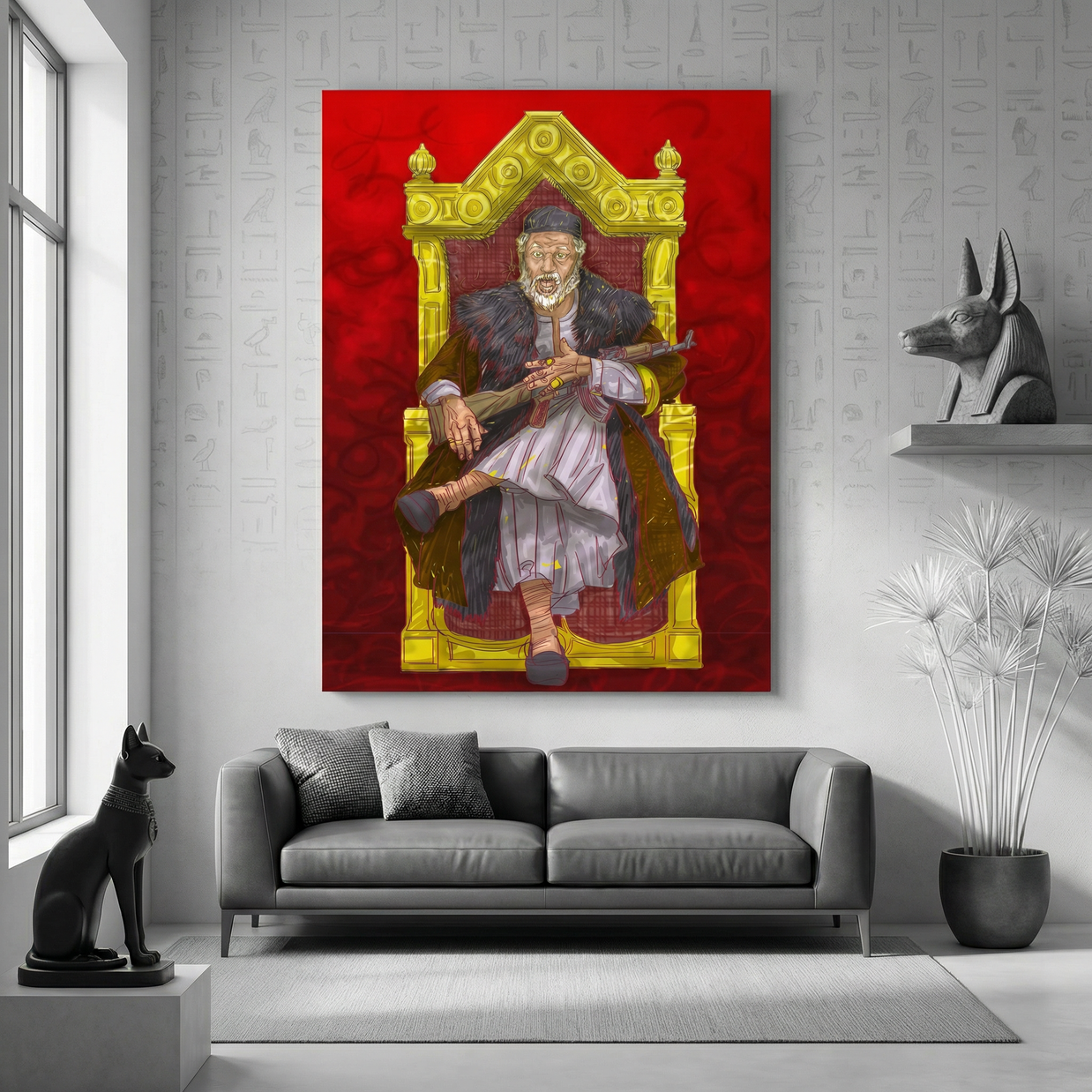 El Malek Zarzoor (Canvas)