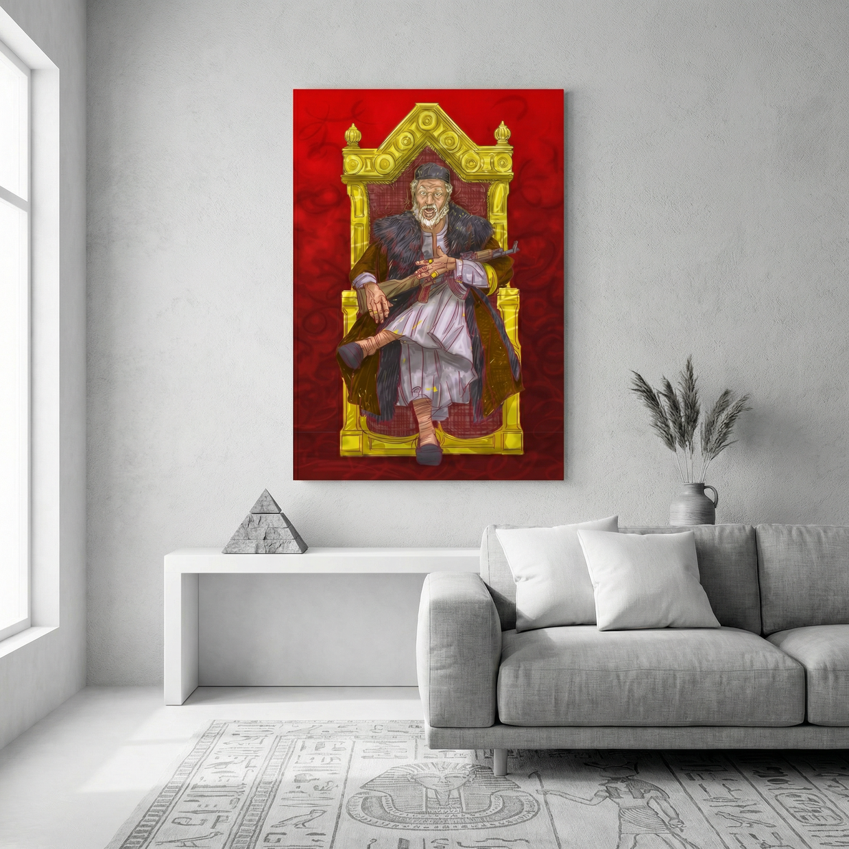 El Malek Zarzoor (Canvas)