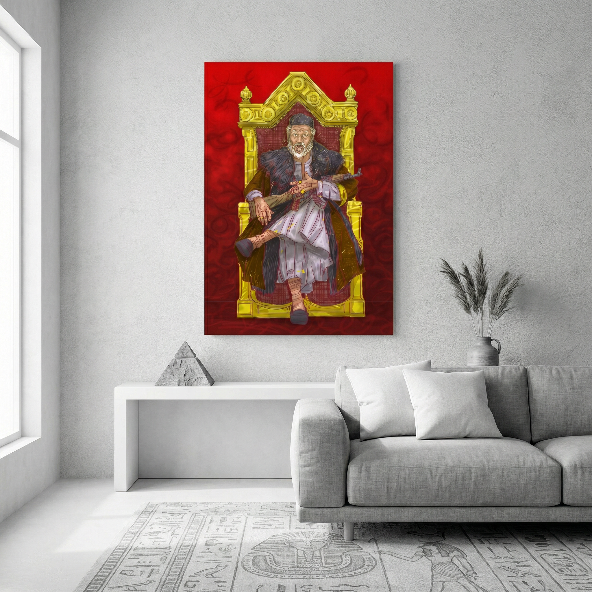 El Malek Zarzoor (Canvas)