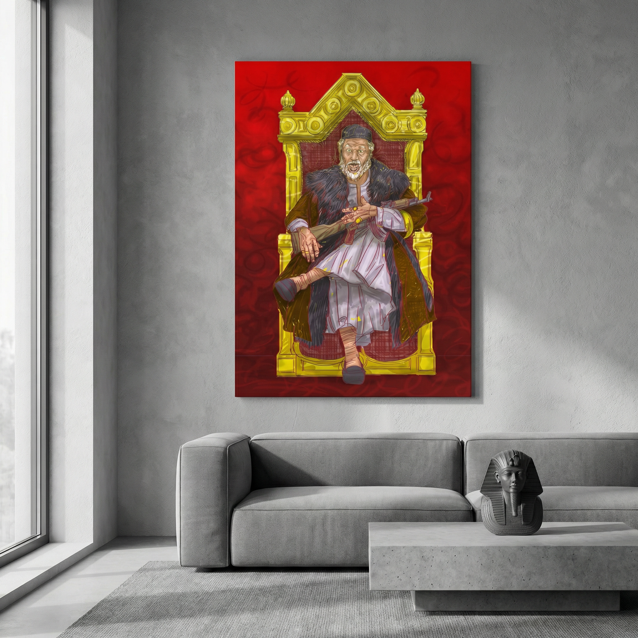 El Malek Zarzoor (Canvas)