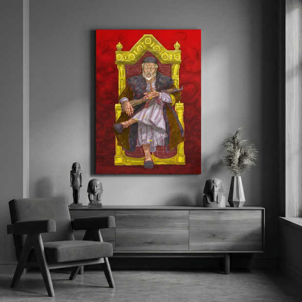 El Malek Zarzoor (Canvas)