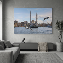 Crossing & Seagull (Canvas)