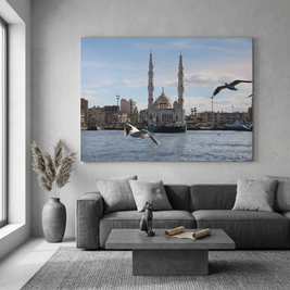 Crossing & Seagull (Canvas)