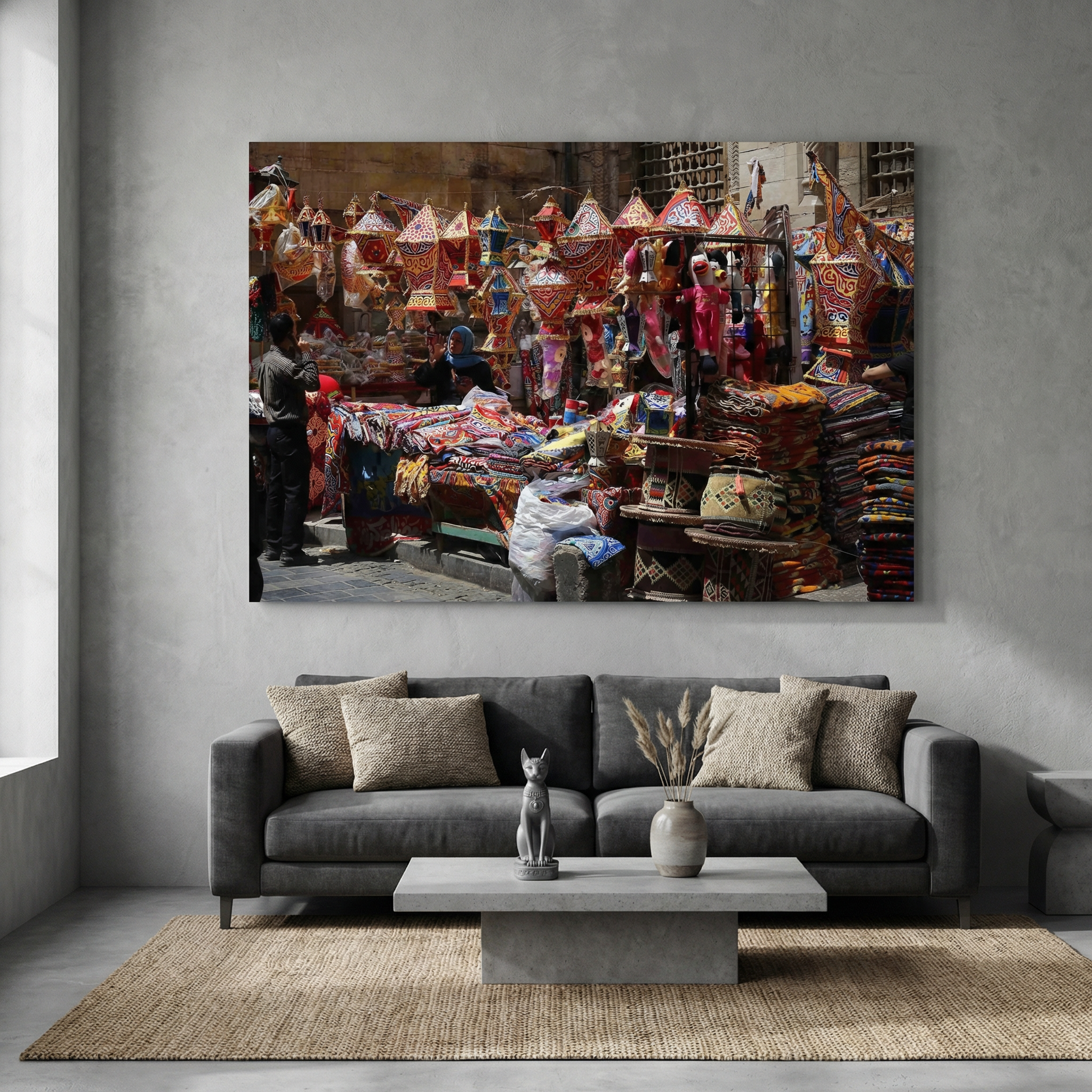 Ramadan Lanterns at Bab Zuweila (Canvas)