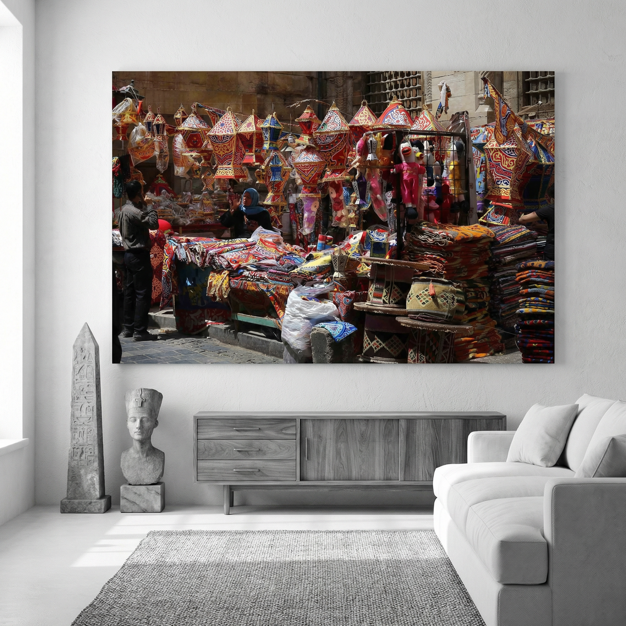 Ramadan Lanterns at Bab Zuweila (Canvas)