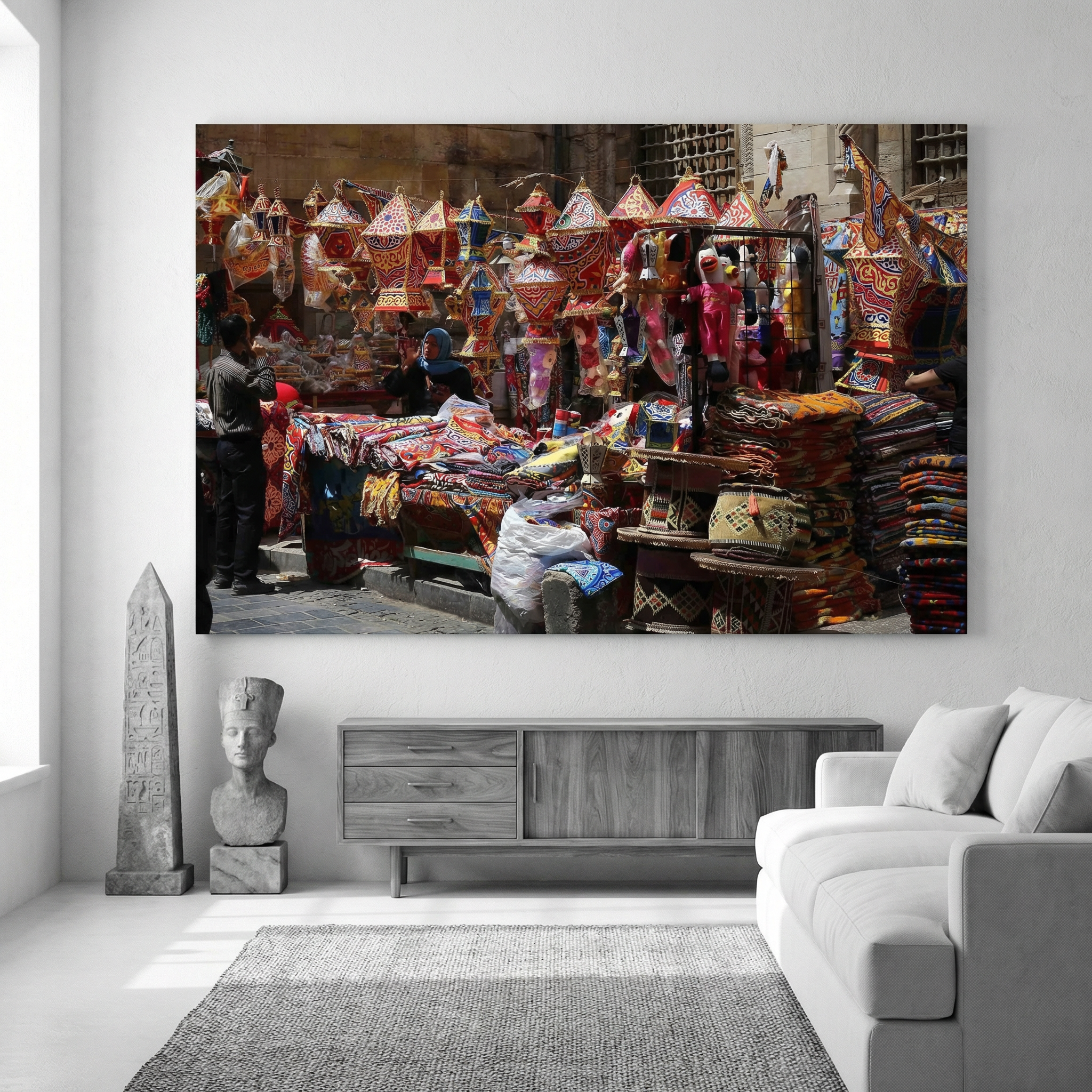 Ramadan Lanterns at Bab Zuweila (Canvas)