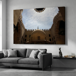 The Sky from the Courtyard of Sergutmish Mosque (Canvas)