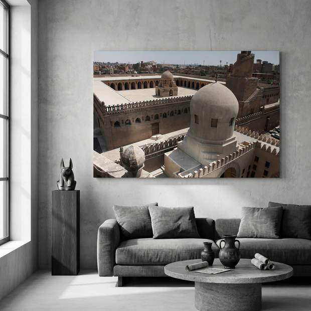 Dome of Sergutmish & Dome of Ibn Tulun (Canvas)