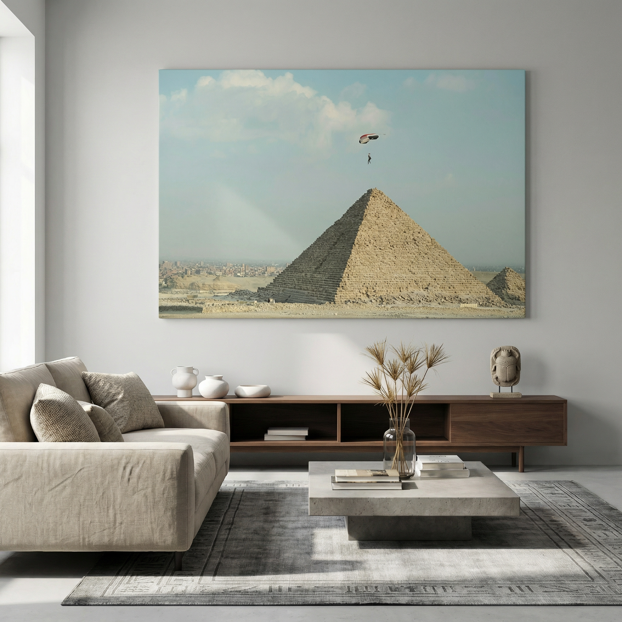 When the Dream Touches Stone (Canvas)