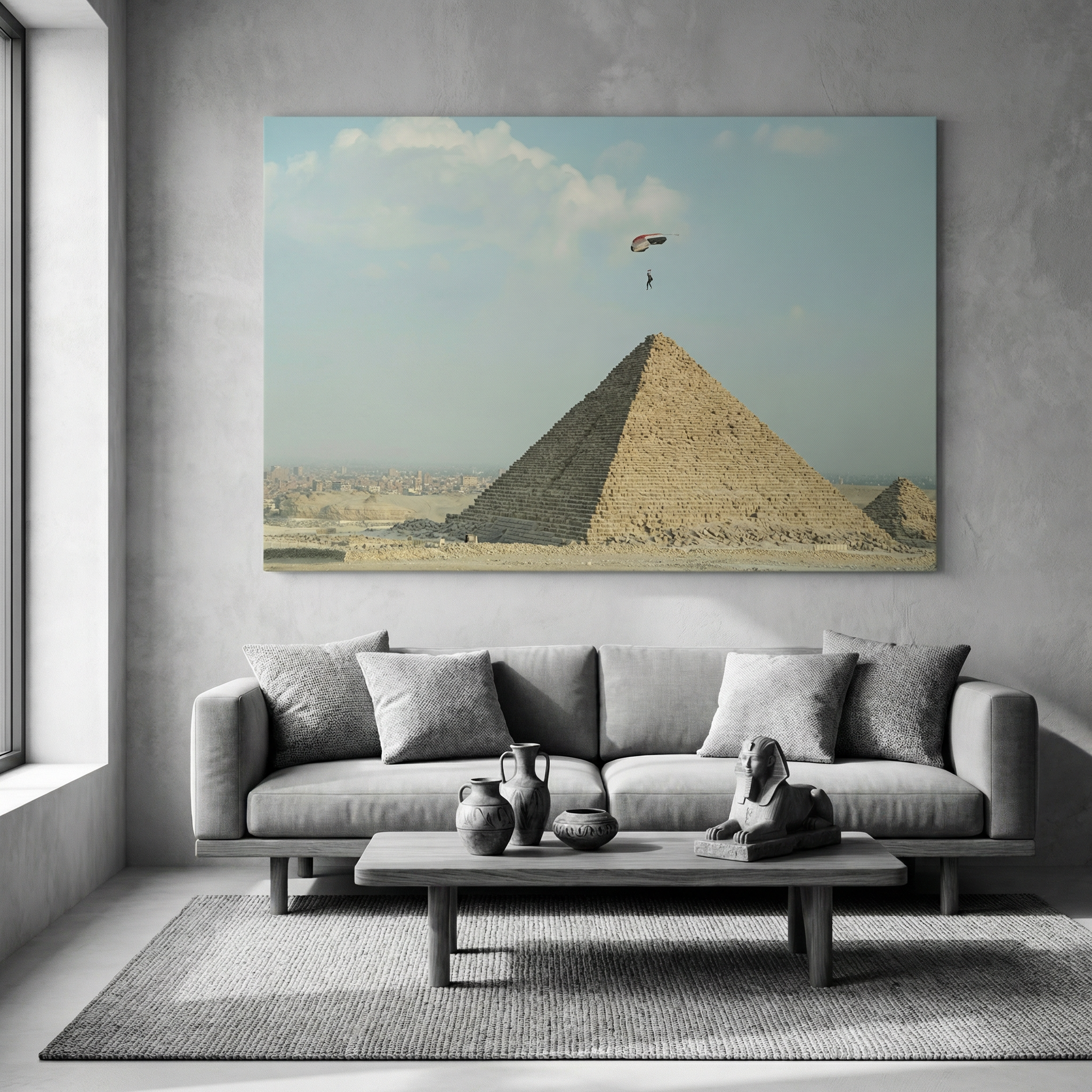 When the Dream Touches Stone (Canvas)