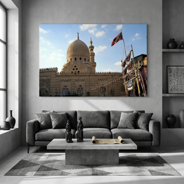 Banner and Shrine (Canvas)