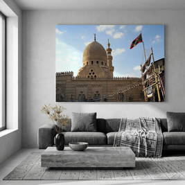 Banner and Shrine (Canvas)