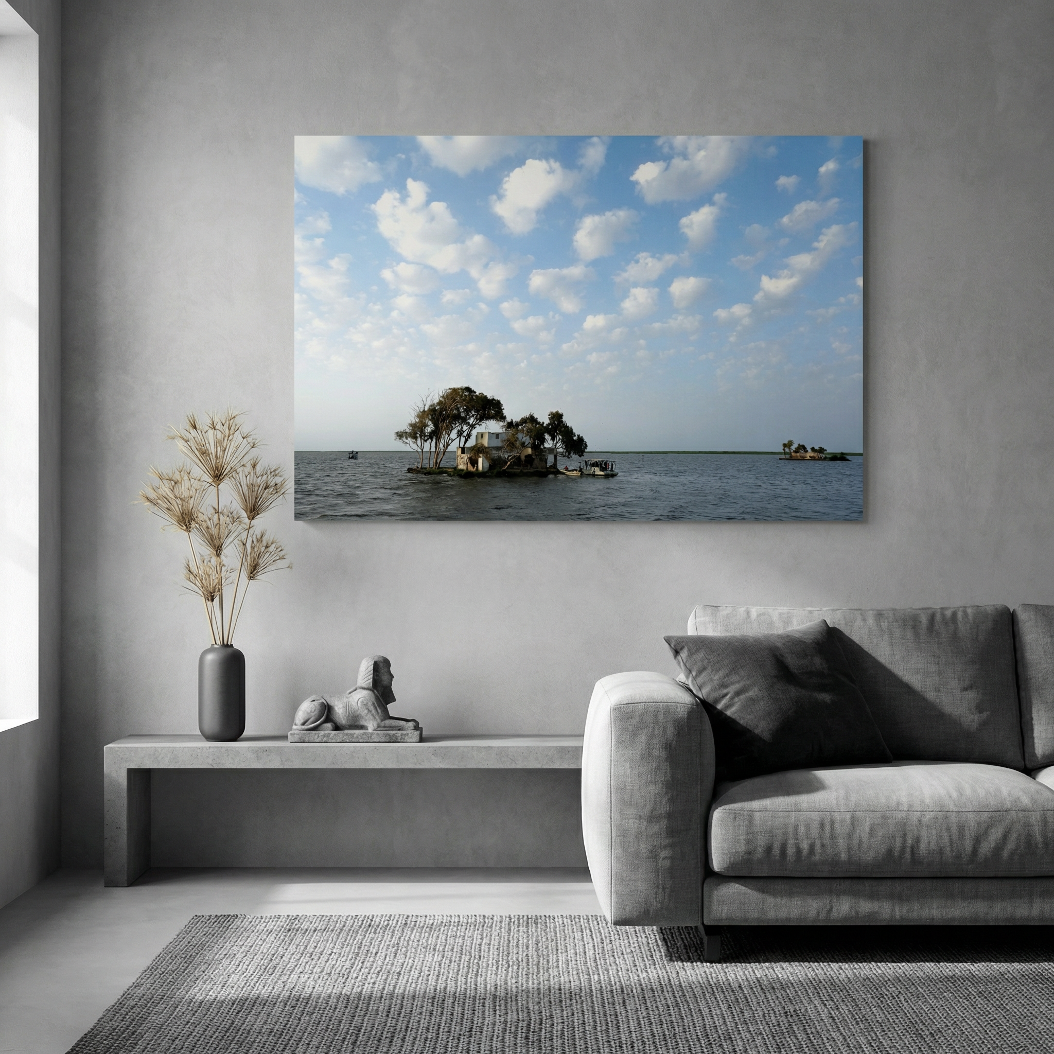 Between Water and Clouds (Canvas)