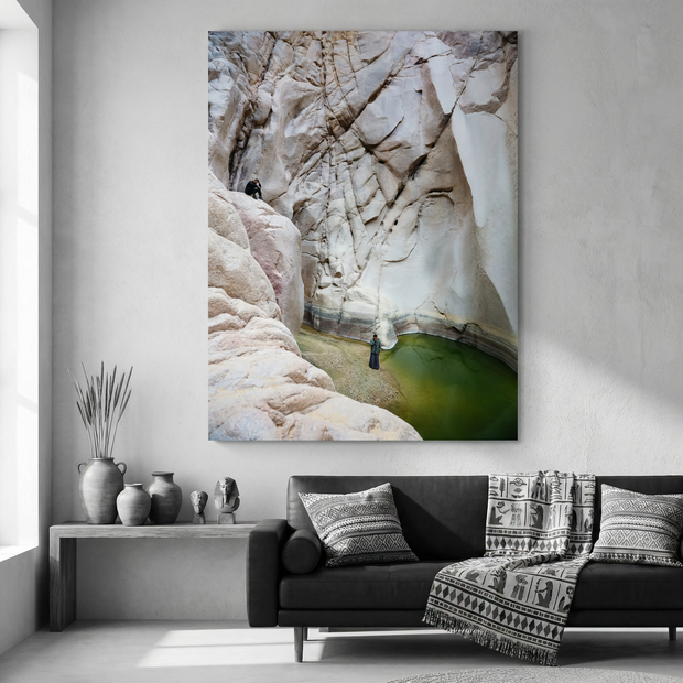 A Message from the Sea to the Mountain (Canvas)