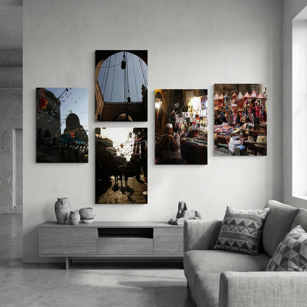 Islamic Cairo Adorned for Ramadan