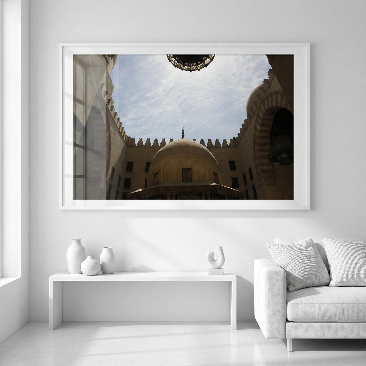 The Sky from the Courtyard of Sergutmish Mosque