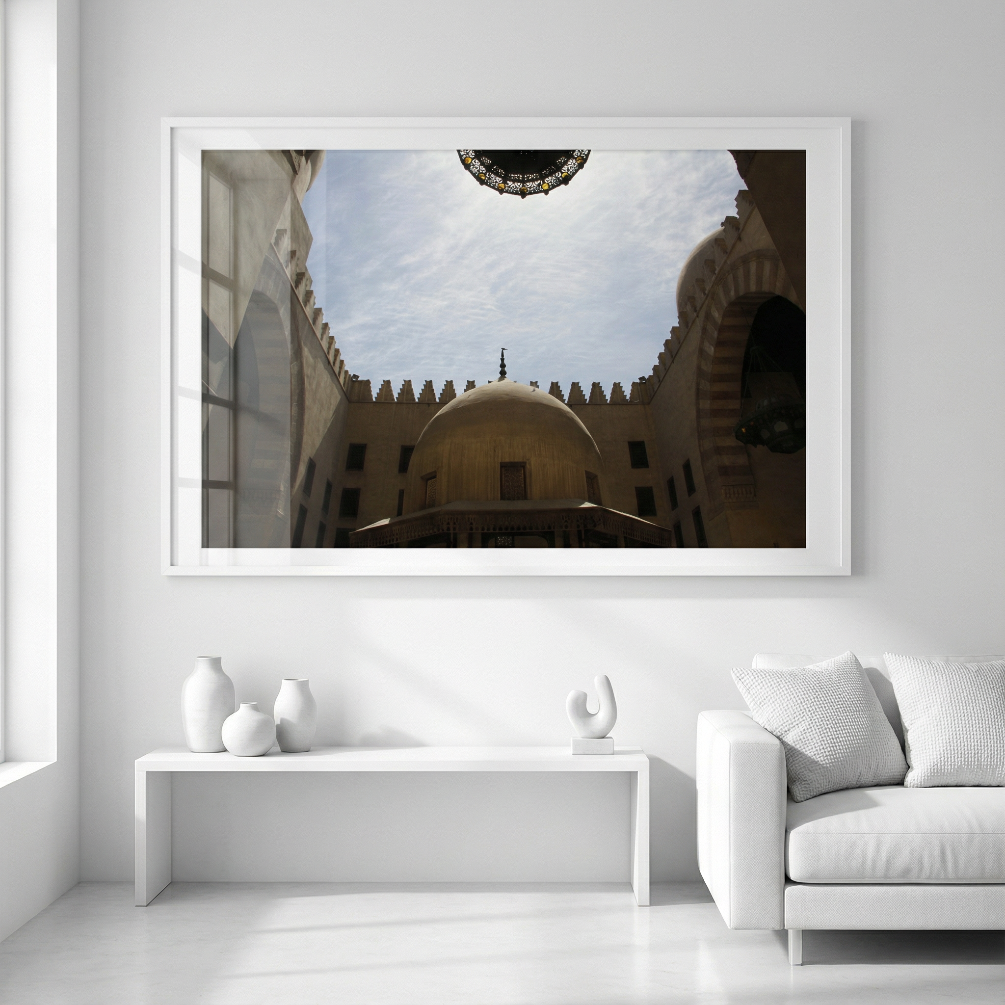 The Sky from the Courtyard of Sergutmish Mosque