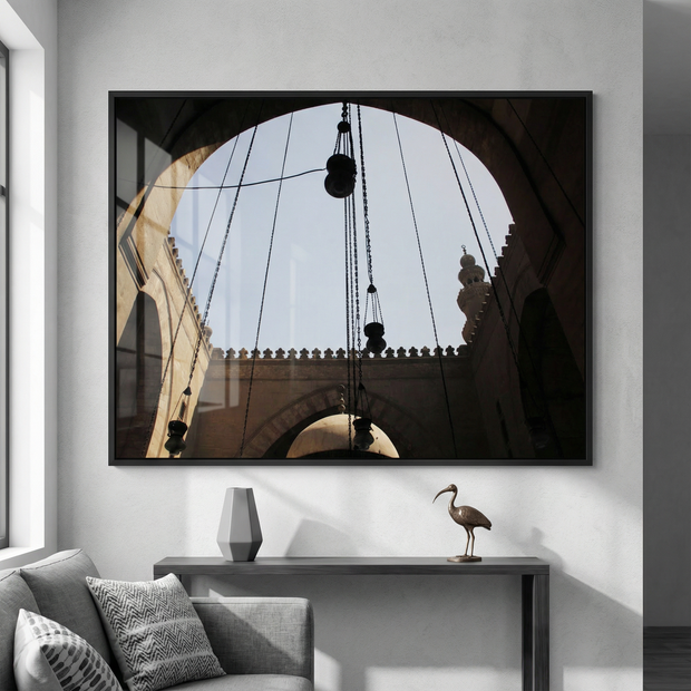 The Sky from the Courtyard of Sultan Hassan Mosque