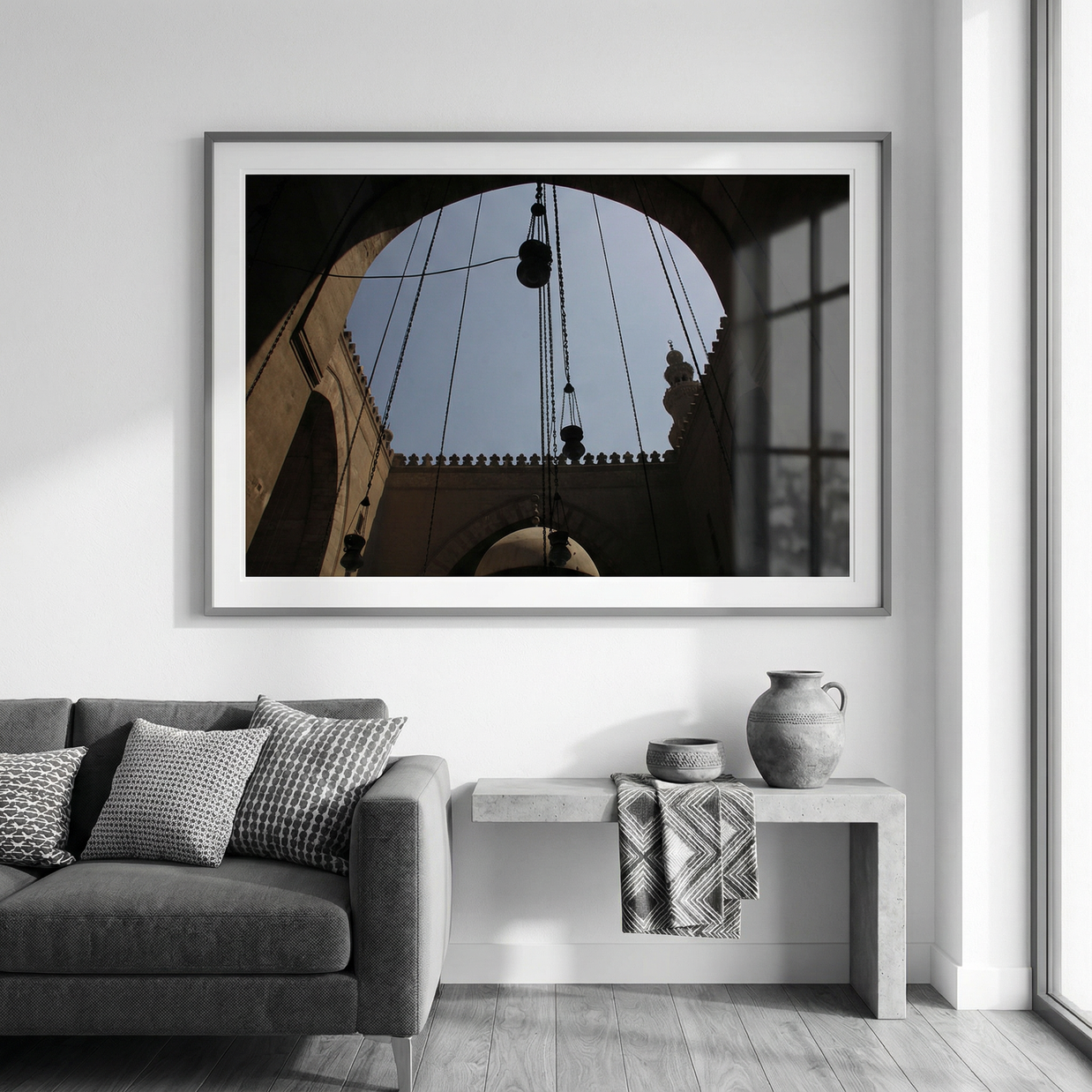 The Sky from the Courtyard of Sultan Hassan Mosque