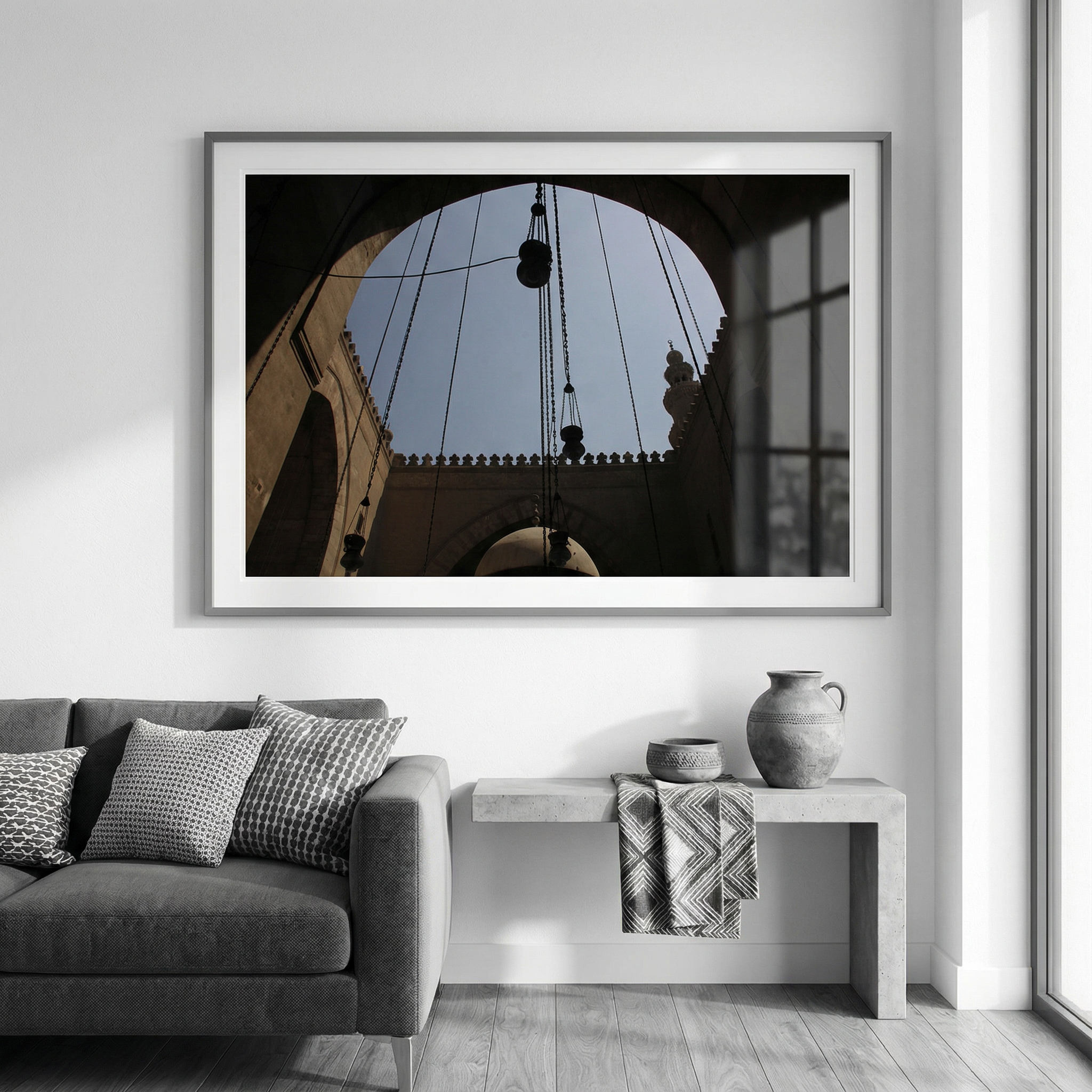 The Sky from the Courtyard of Sultan Hassan Mosque