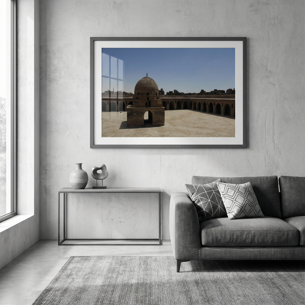 The Courtyard of Ibn Tulun Mosque