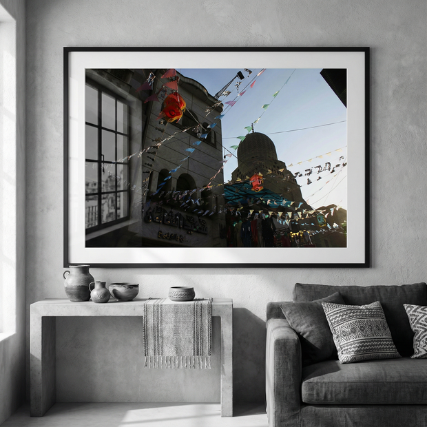 Al-Muizz Street Decorated for Ramadan